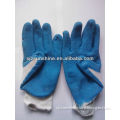 cotton lined rubber gloves